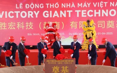 Hai nhà máy công nghệ cao hơn 640 triệu USD động thổ ở Bắc Ninh