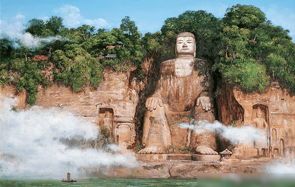 Bí ẩn 'nước mắt Đức Phật' của tượng Phật khổng lồ Leshan: Hiện tượng khoa học hay truyền thuyết?- Ảnh 5.